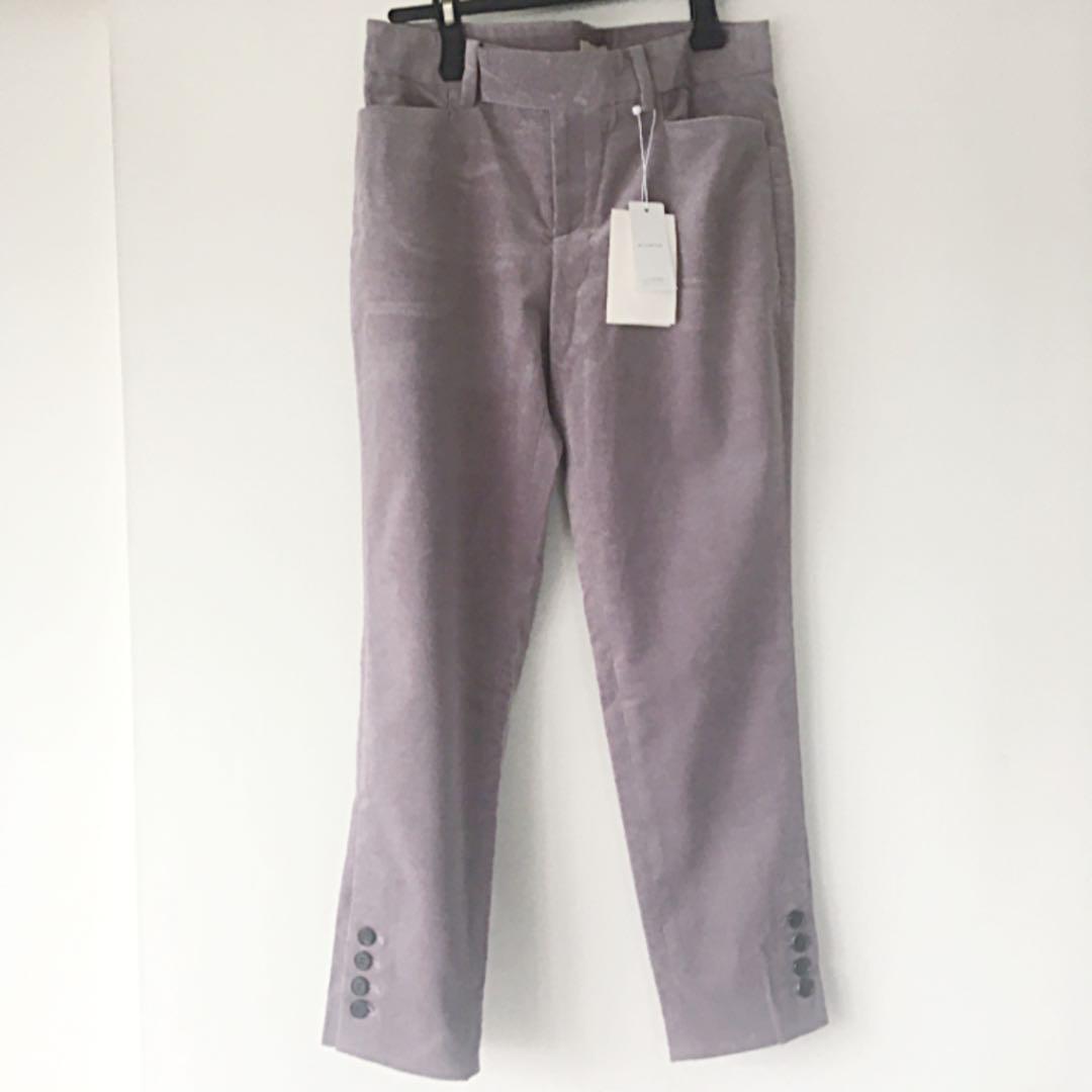 未使用・タグつき】デ プレ DES PRES コーデュロイテーパードパンツ