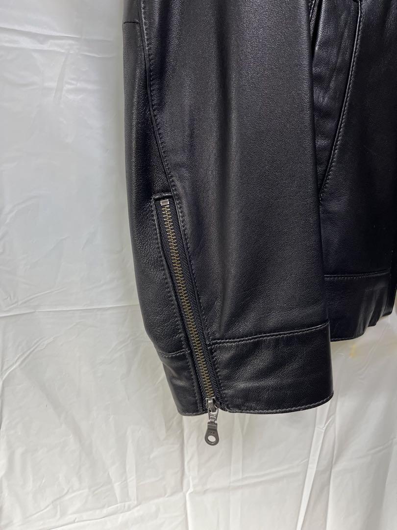 DANIER レザージャケット　革ジャン　シングルライダース　Mサイズ　黒