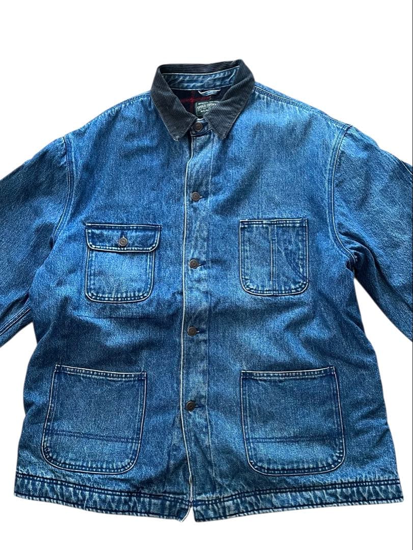 ▲vintage POLO COUNTRYポロカントリー カバーオールL