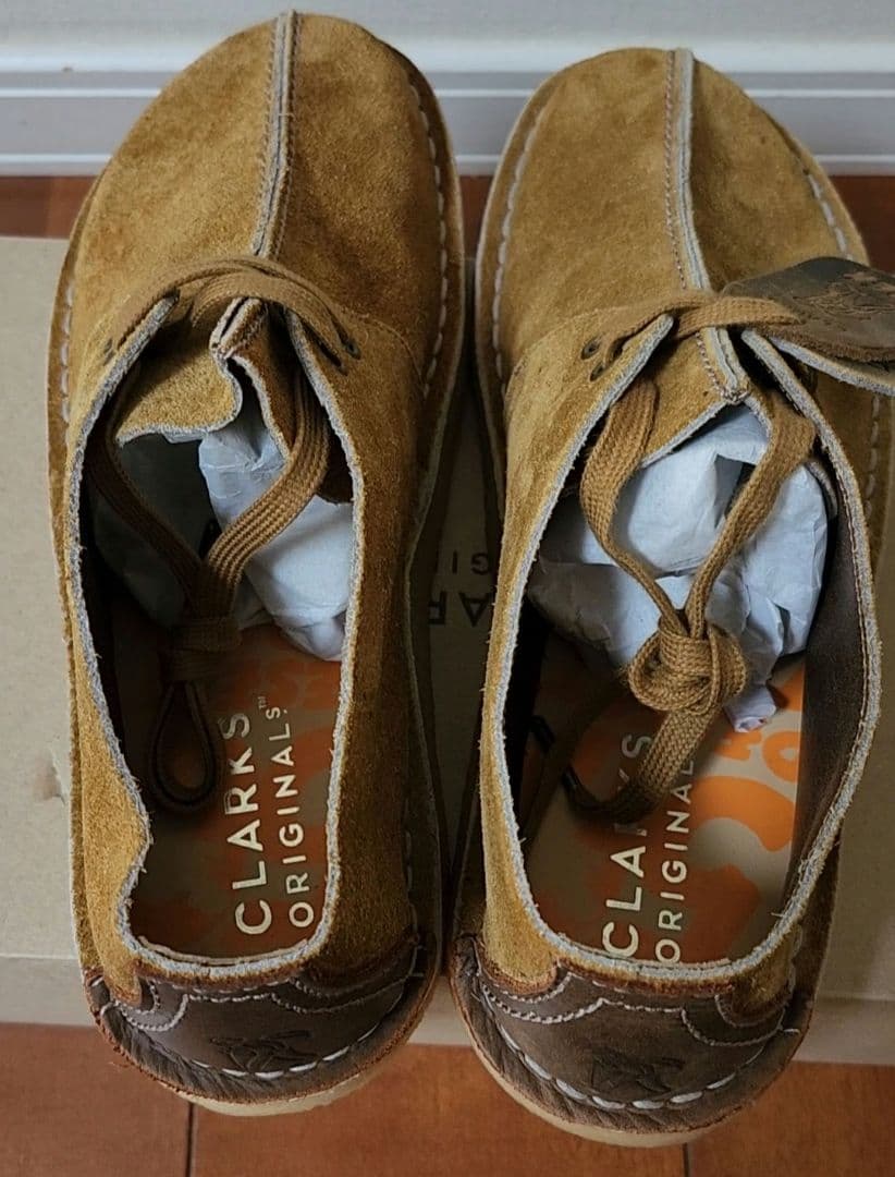 【新品未使用】クラークス デザートトレック オークへアリースウェード 希少モデル