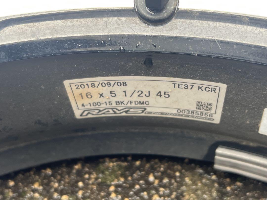 RAYS TE37 VOLKRACING 16インチ