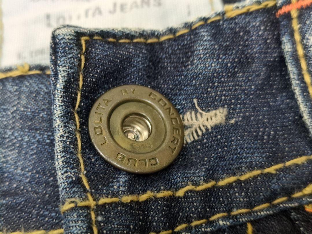 00sギャル LOLITA JEANS 鬼加工 ヒゲ ハチノス ギミック デニム