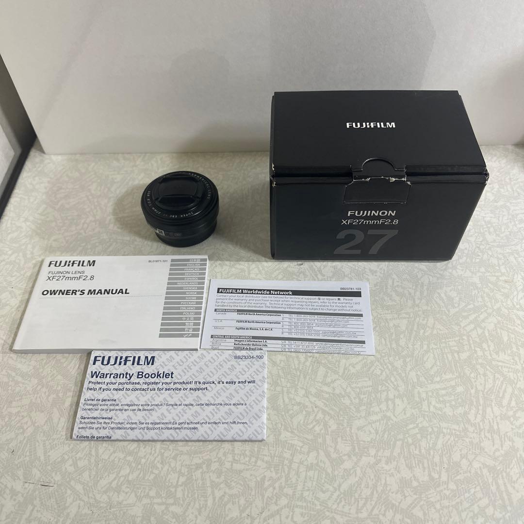 FUJINON XF27mmF2.8(FUJIFILM) FUJINON XF27mmF2.8(FUJIFILM)