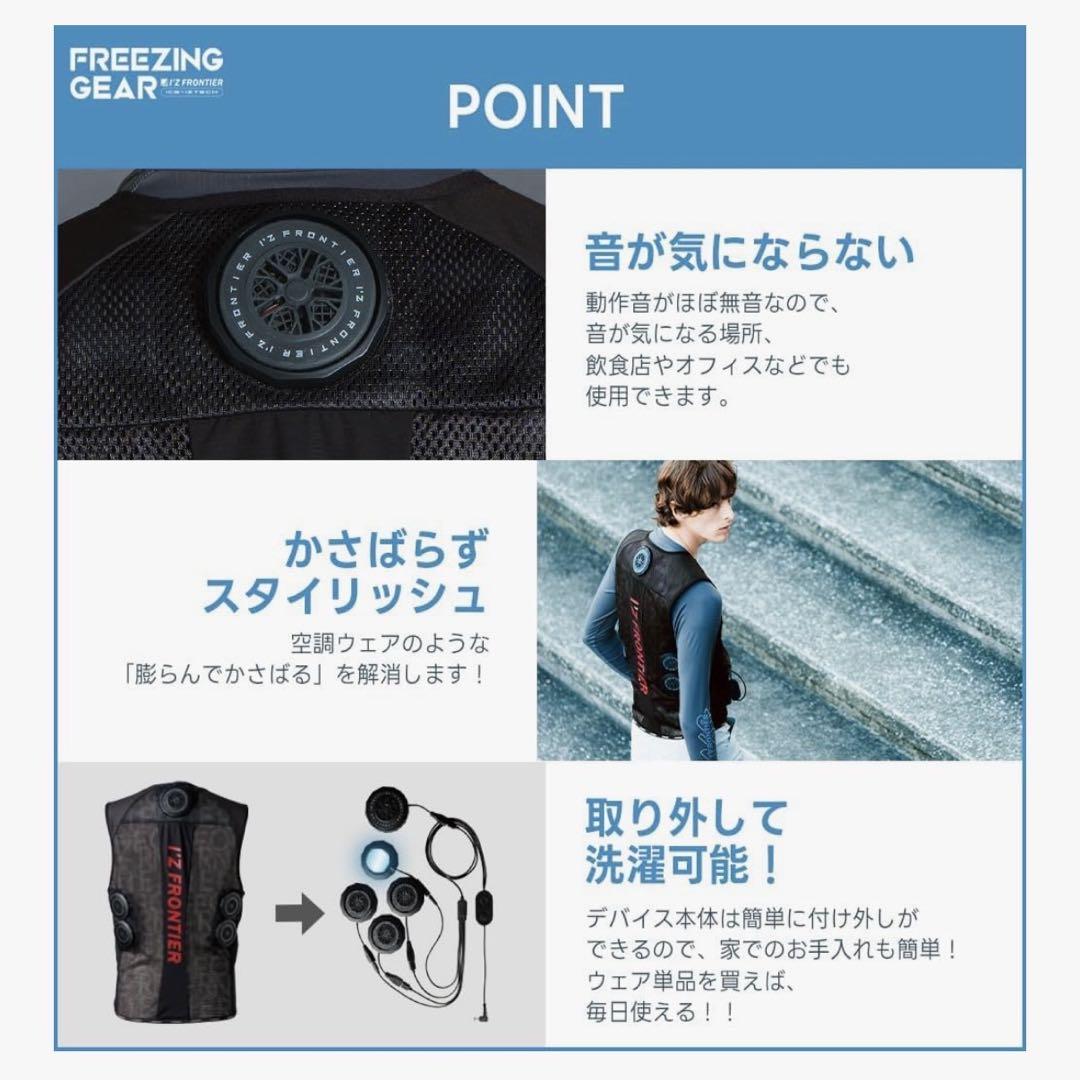 アイズフロンティア 2025年 春夏 冷却 ペルチェ 5個タイプウェア 1075