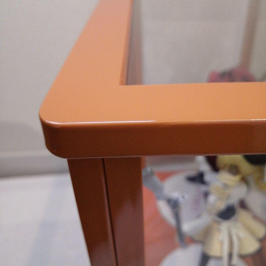 フィギュアケース(大)ドール　ガラス　背面鏡　345×325×180 橙 フィギュアケース(大) ドール ガラス 背面鏡 345×325×180 紫 神戸