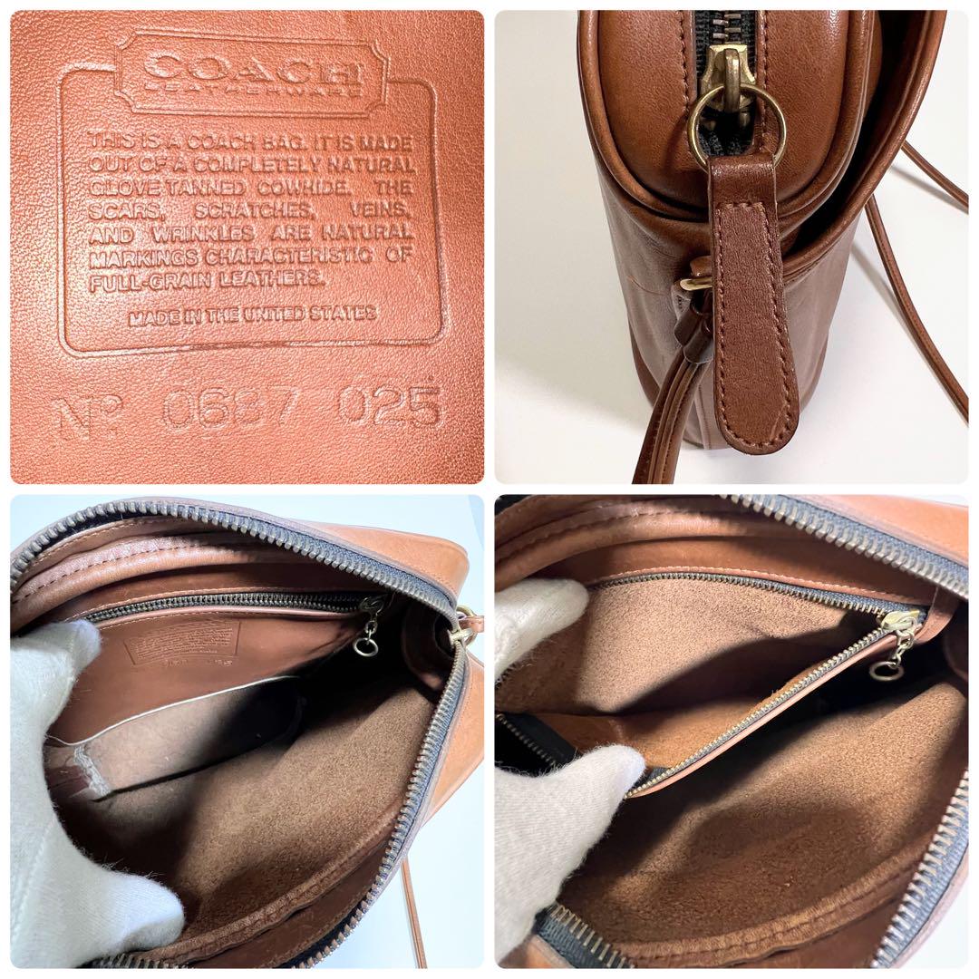 希少✨️COACH オールドコーチ ショルダーバッグ サコッシュ 斜めかけ