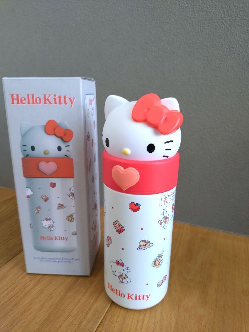 【未使用品】サンリオキティちゃん350mlステンレスボトル