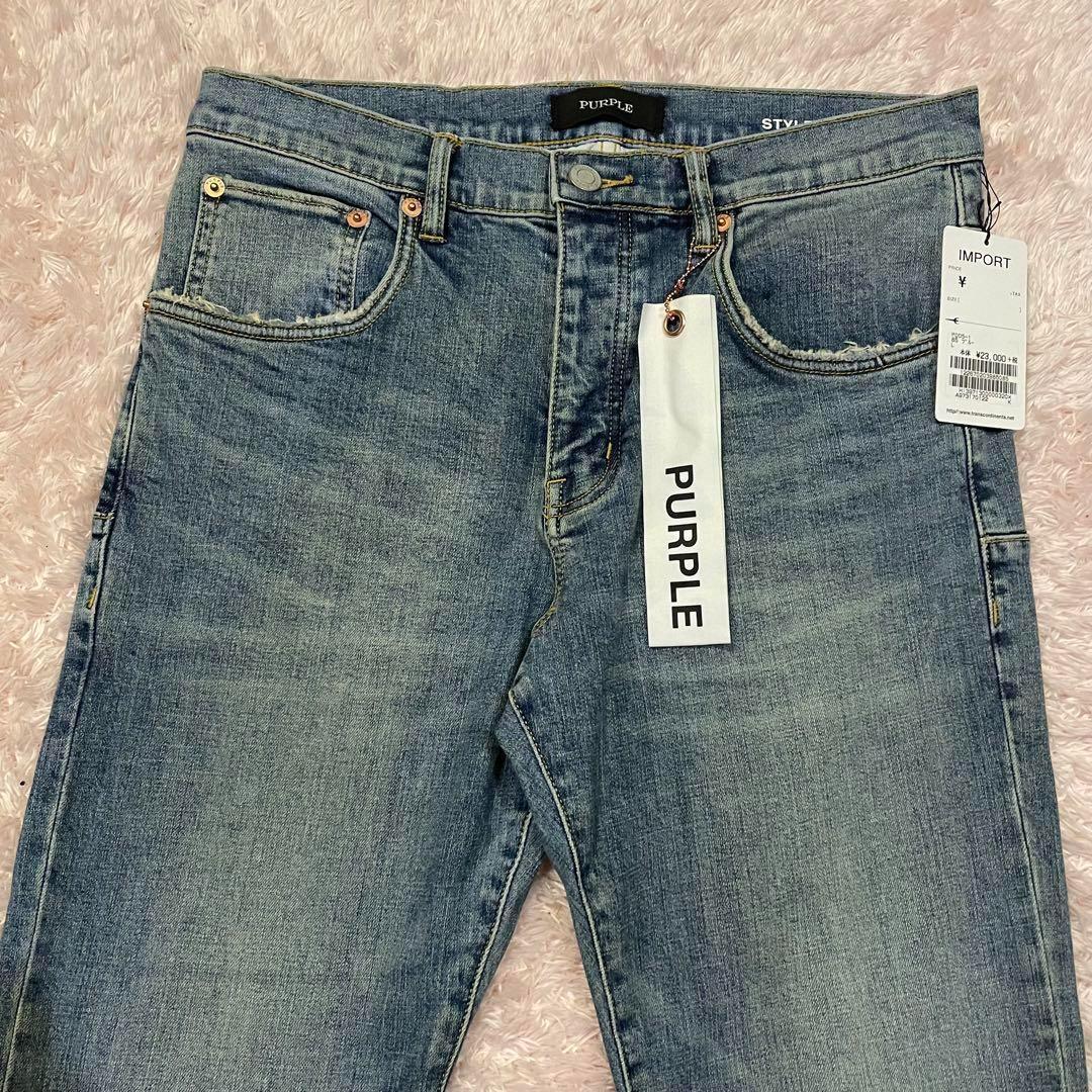 【未使用】PURPLE BLAND スキニー ストレッチデニム　005 W31