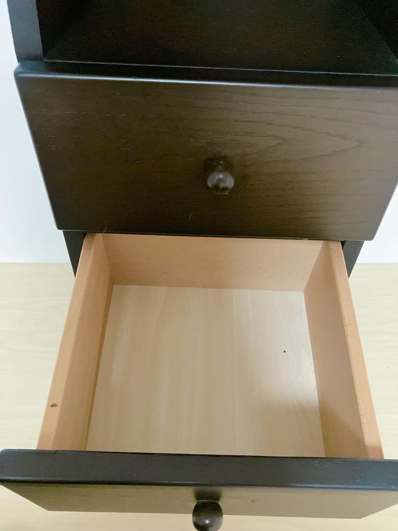 ニチハン　アンティーク　電話台　FAX台　サイドチェスト　キャビネット　　飾り台