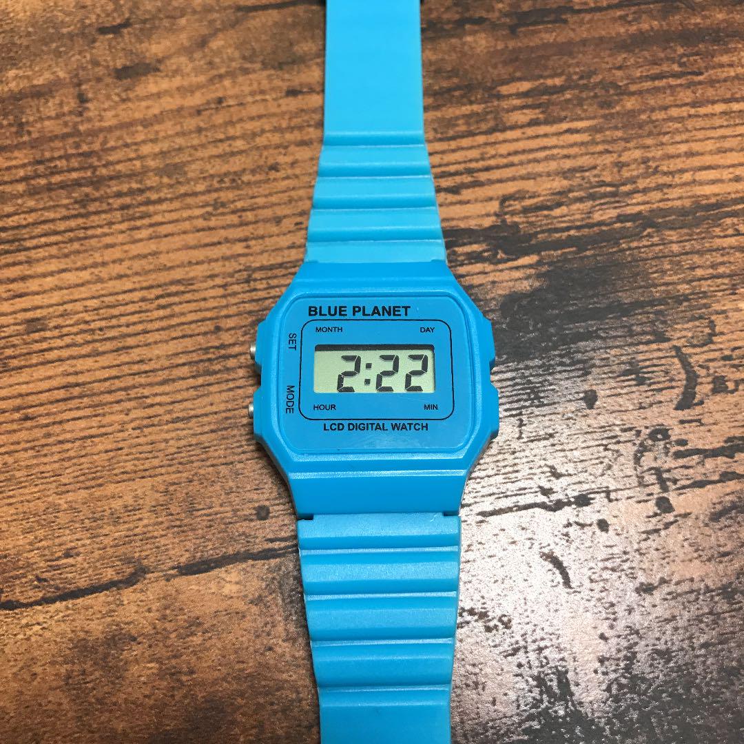 blue planet digital watch