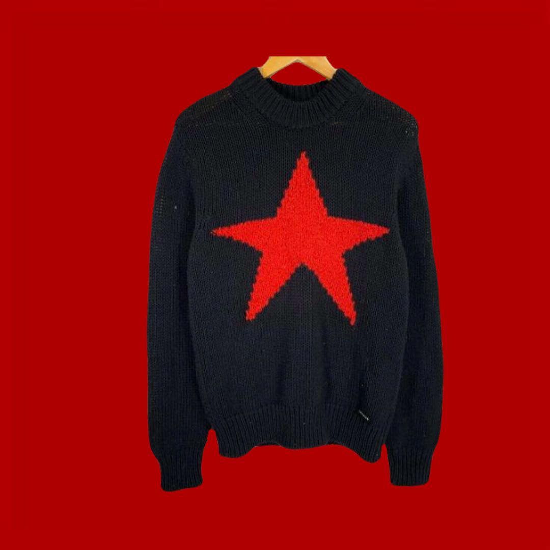 買取り実績  DIESEL スター ニット トップス