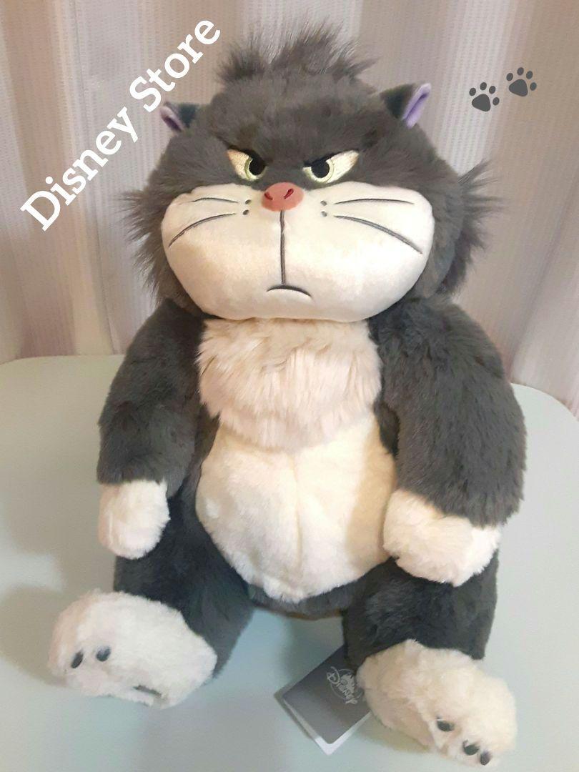 【新品】⭐️ルシファー⭐️ぬいぐるみ⭐️ウトウト⭐️ディズニーストア⭐️ 新品】⭐️ルシファー⭐️ぬいぐるみ⭐️ウトウト⭐️ディズニー