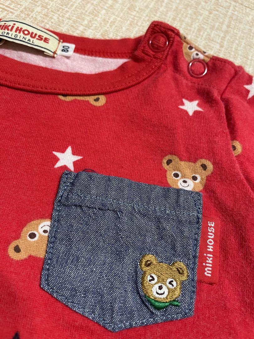 ミキハウス プッチー 長袖 トップス Tシャツ 80サイズ - メルカリ
