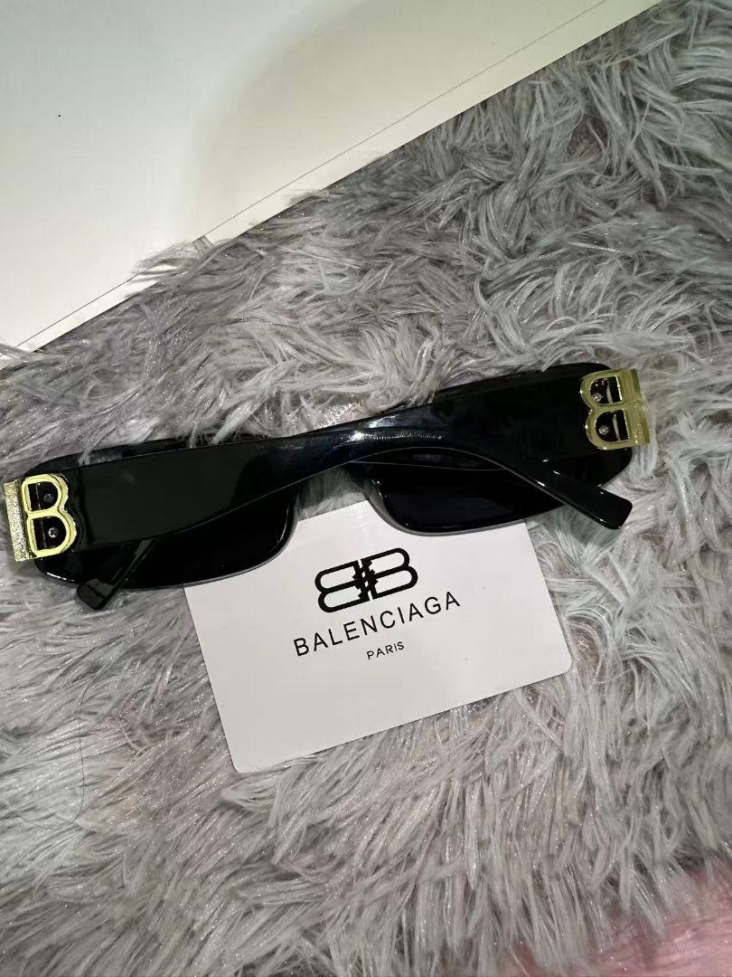 BALENCIAGA BBロゴ ブラックサングラス