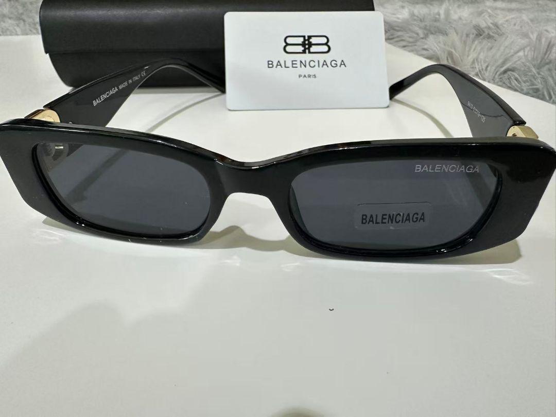 BALENCIAGA BBロゴ ブラックサングラス