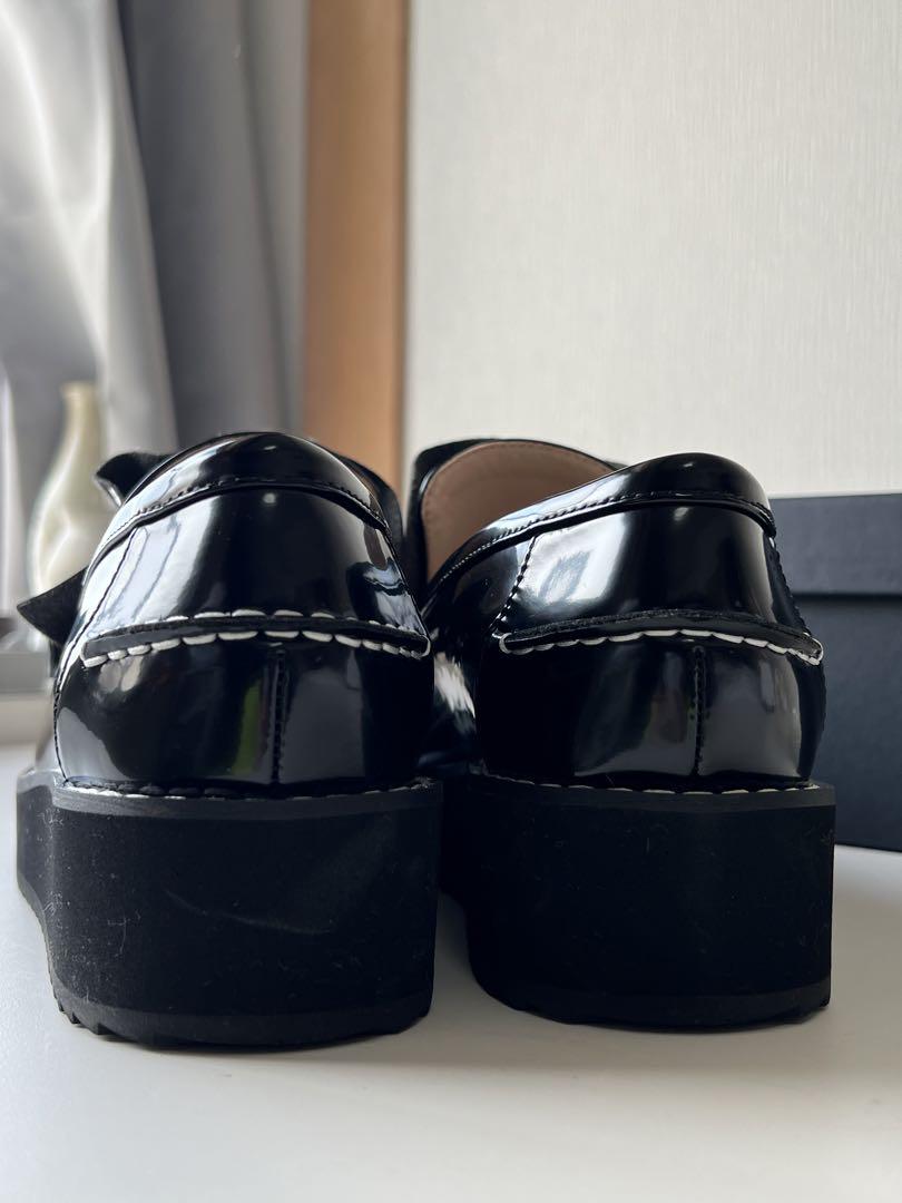 HOUGA day and night loafer ブラック ローファー