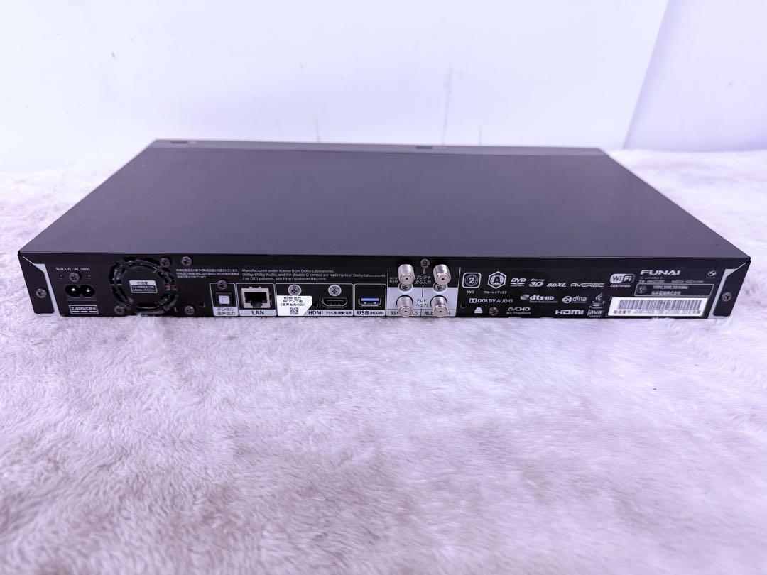 FUNAI ブルーレイ・DVDレコーダー FBR-UT1000 FBR-UT1000｜レコーダー／プレーヤー｜FUNAI製品情報
