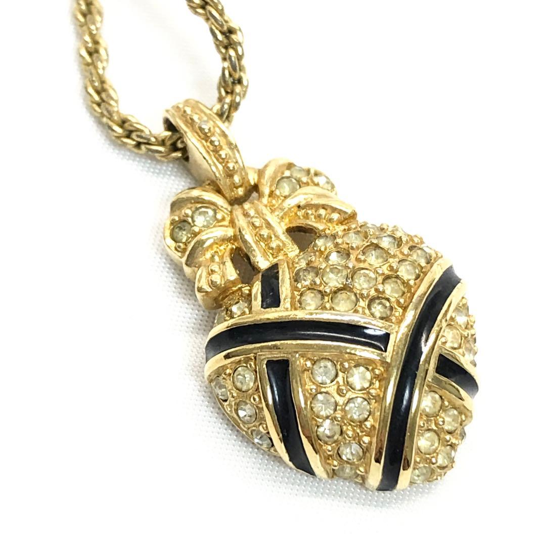 希少✨　Christian Dior ネックレス　ゴールド　ヴィンテージ