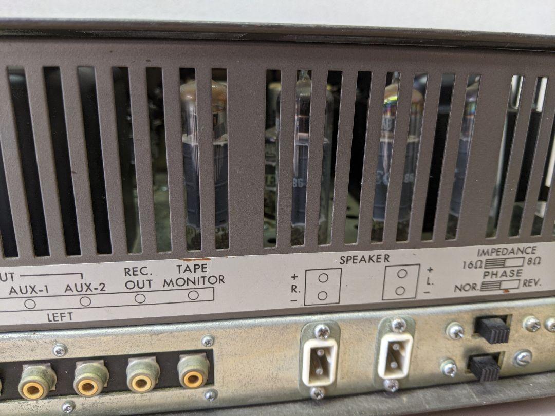 LUXMAN SQ78 真空管アンプ シルバー