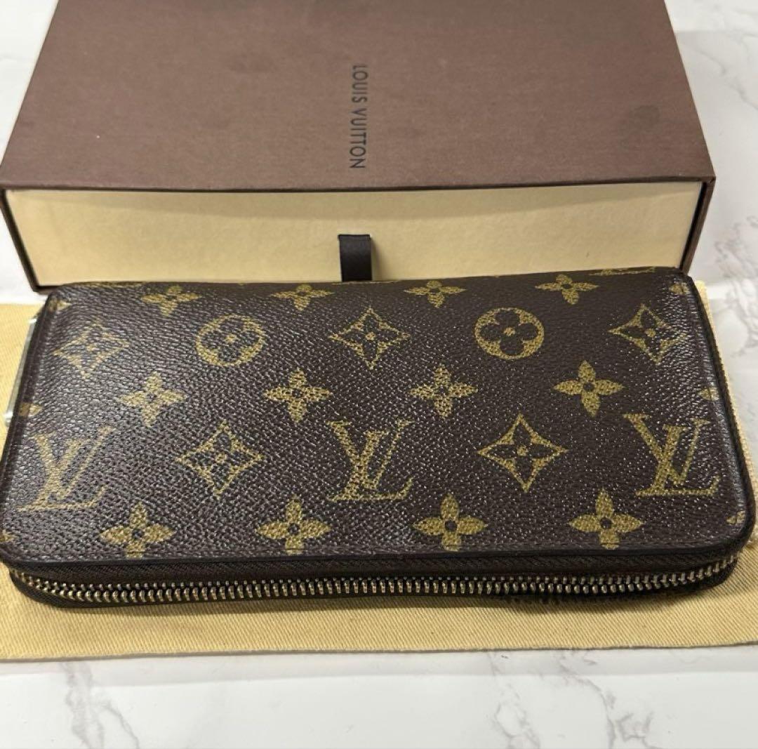 良品‼️ ルイヴィトン　モノグラム　財布　長財布　ジッピーウォレット
