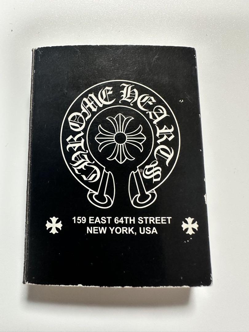 Chrome Hearts  マッチ箱 AUTHENTIC BRAND NEW CHROME HEARTS MATCHES 1 BOX MATCH STICKS
