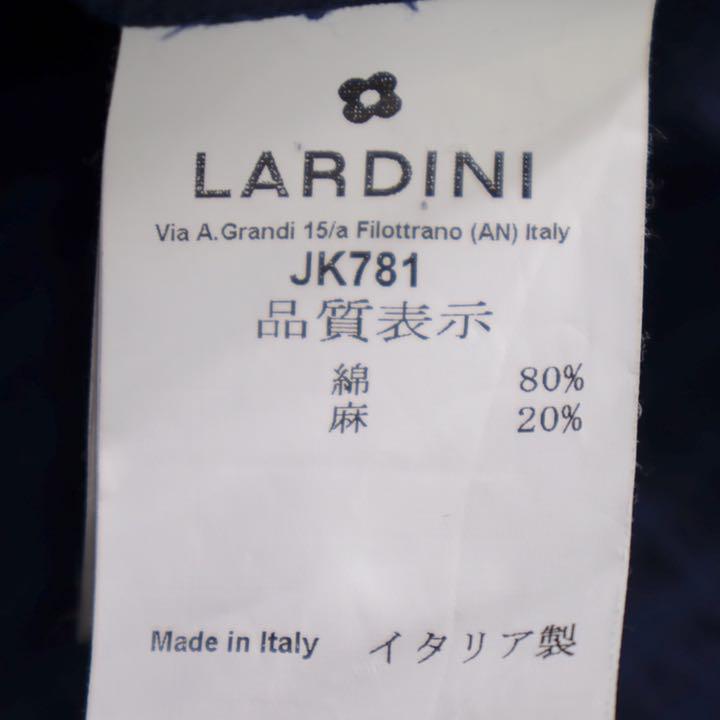 格安本物保証 d22-02267 ラルディーニ コットンリネンネイビーサマージャケット oEji9-m40652422369 限定品