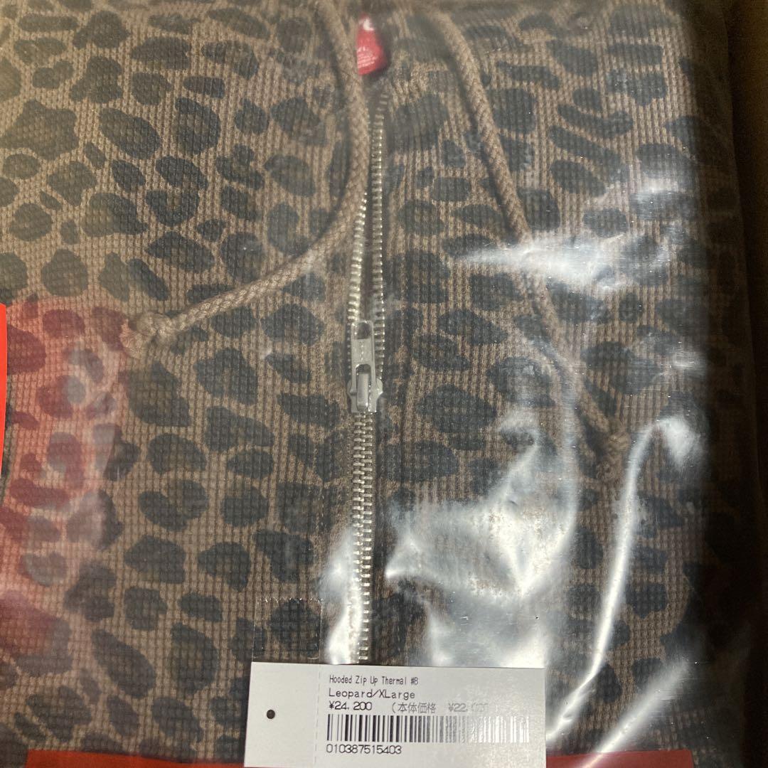 【新品】Supreme Hooded Zip Up Thermal レオパード 新品】Supreme Hooded Zip Up Thermal レオパード - メルカリ