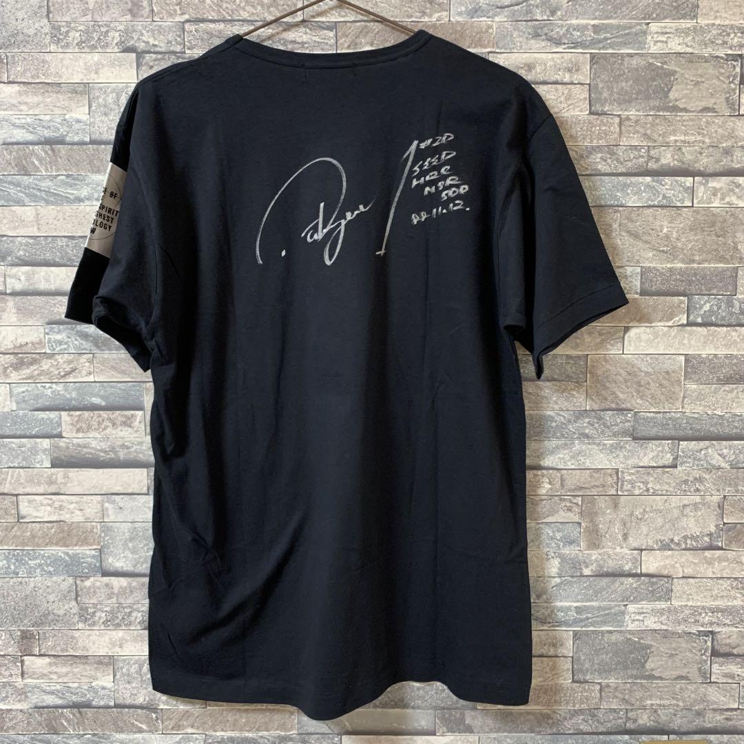 バイクレーサー 伊藤真一 サイン入り Tシャツ 鈴鹿8耐 ロードレース 1988