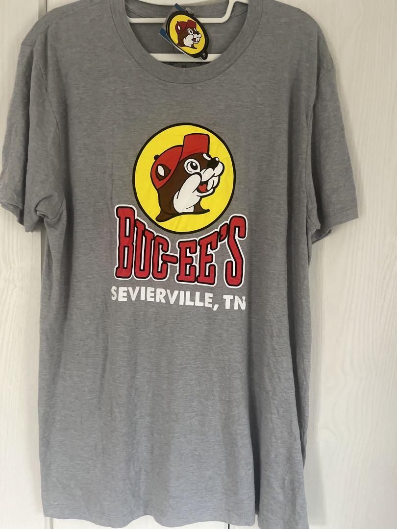 Buc-ee's Sevierville, TN Tシャツ グレー　 タグ付きトップス