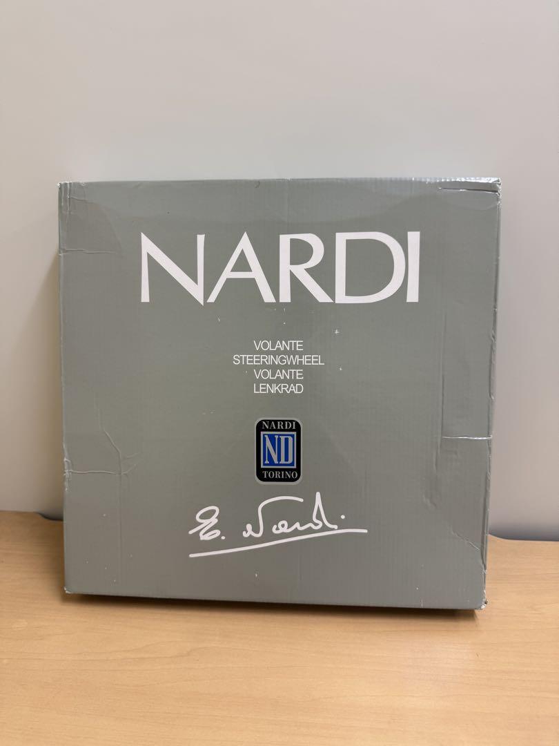NARDI ウッドステアリング ブラックスポーク
