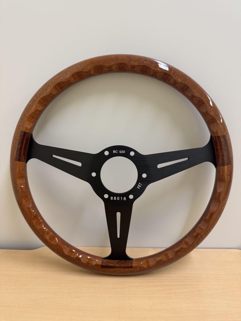 NARDI ウッドステアリング ブラックスポーク