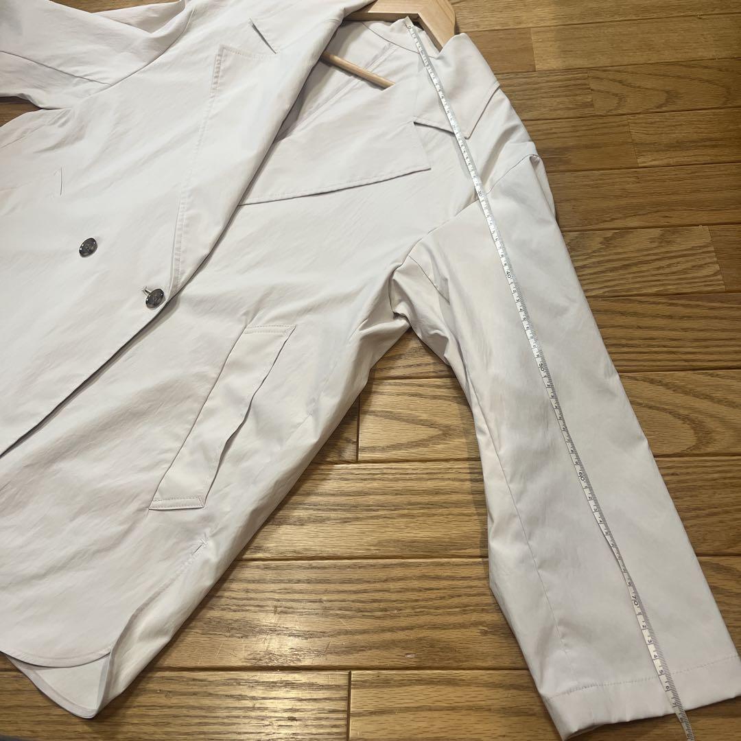 LAUTREAMONT ロートレアモン　ダブルブレストのエアリーハーフコート美品