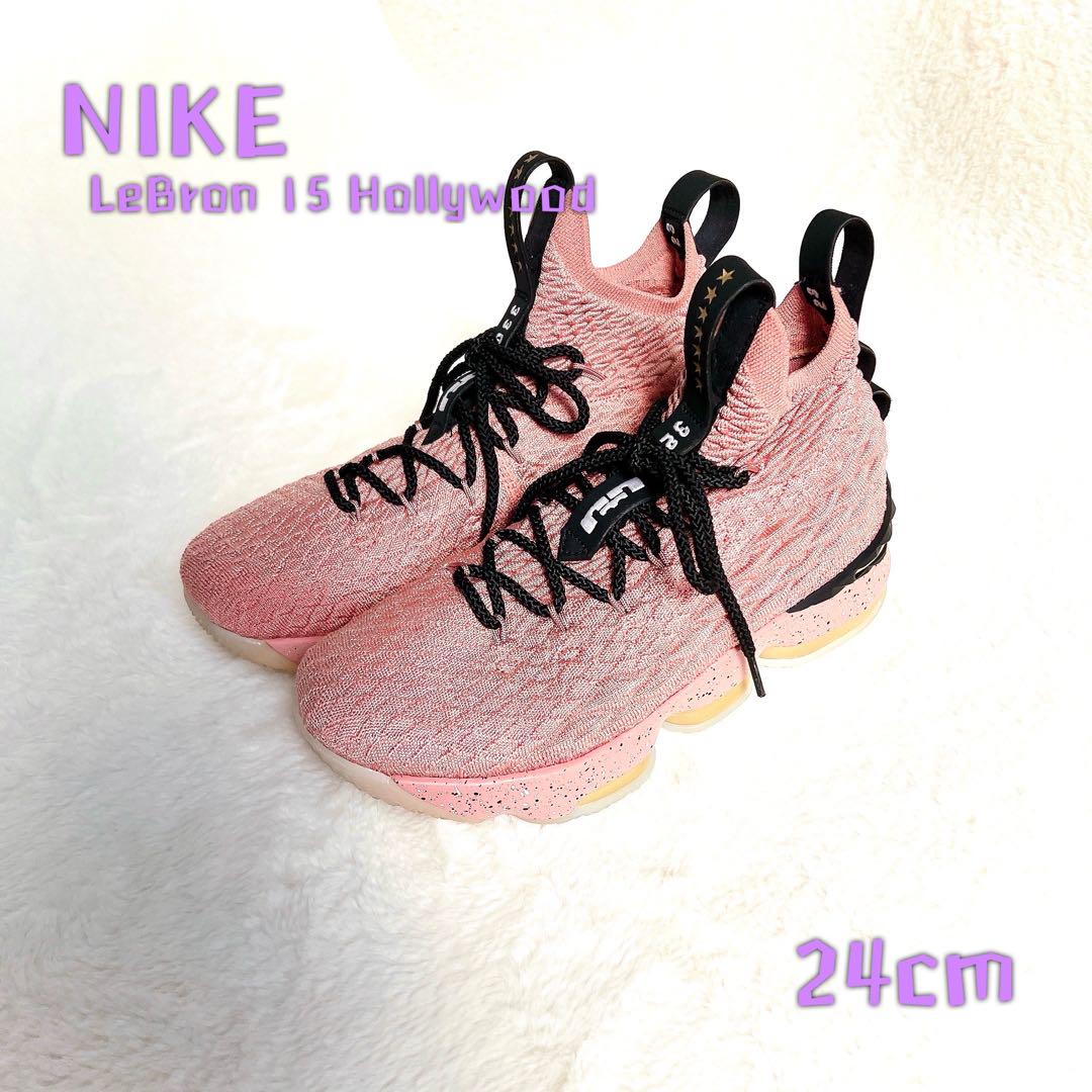 流行り の ブランド - 2025年おすすめのアイテム満載 LeBron 希少】ナイキ 15 メルカリ - 2018/ラストピンク Hollywood シューズ(女性用)