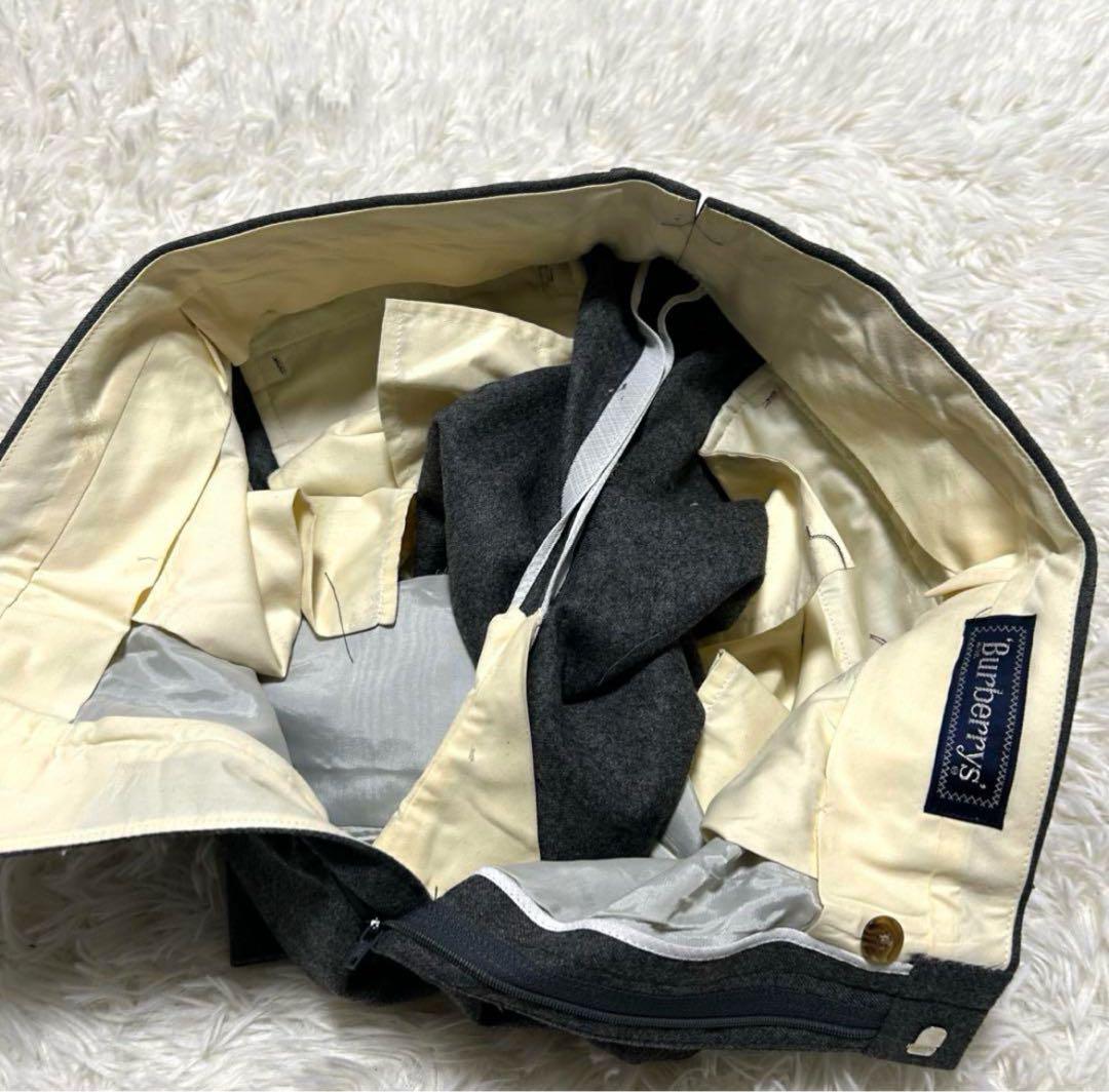 バーバリーズ　スーツ　セットアップ　グレー系　AB4(S相当) ホースロゴ