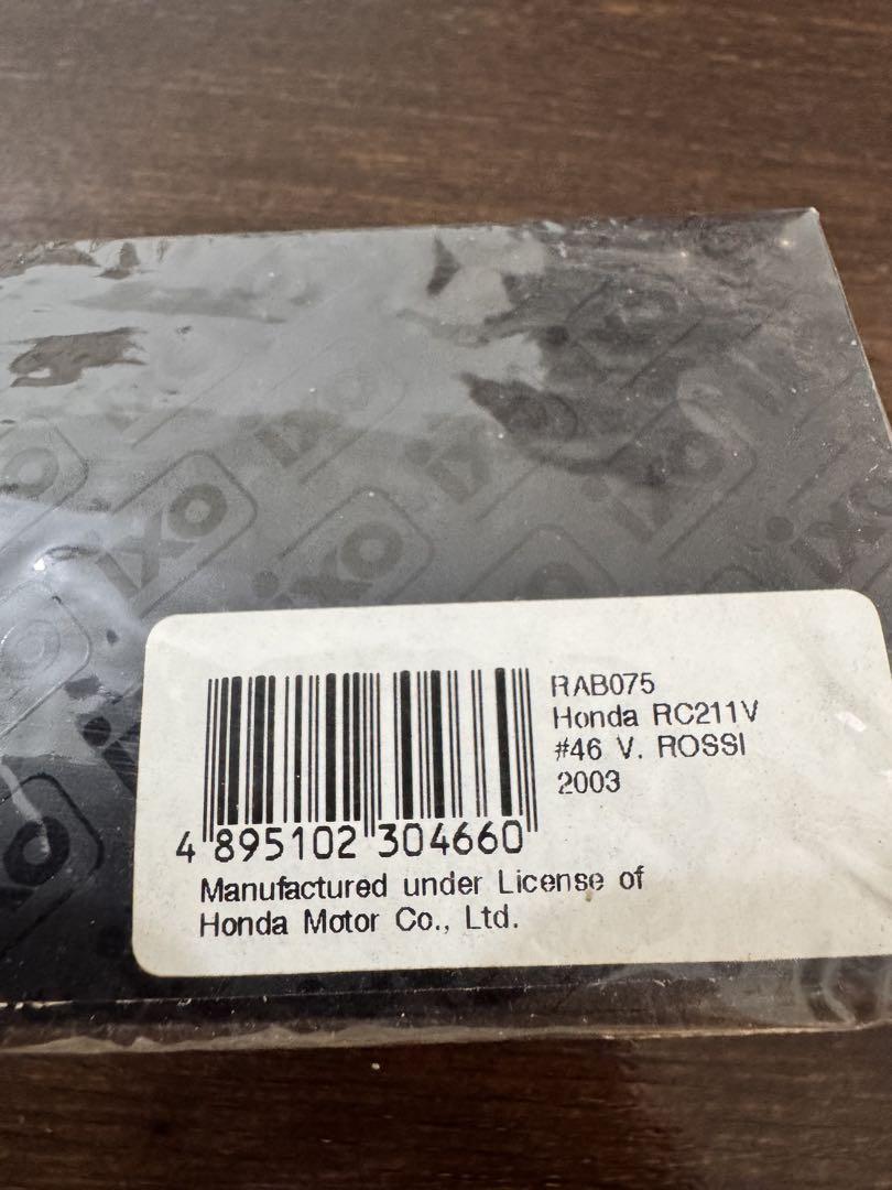 IXO HONDA RC211V ロッシ　バレンシア特装車　1/24