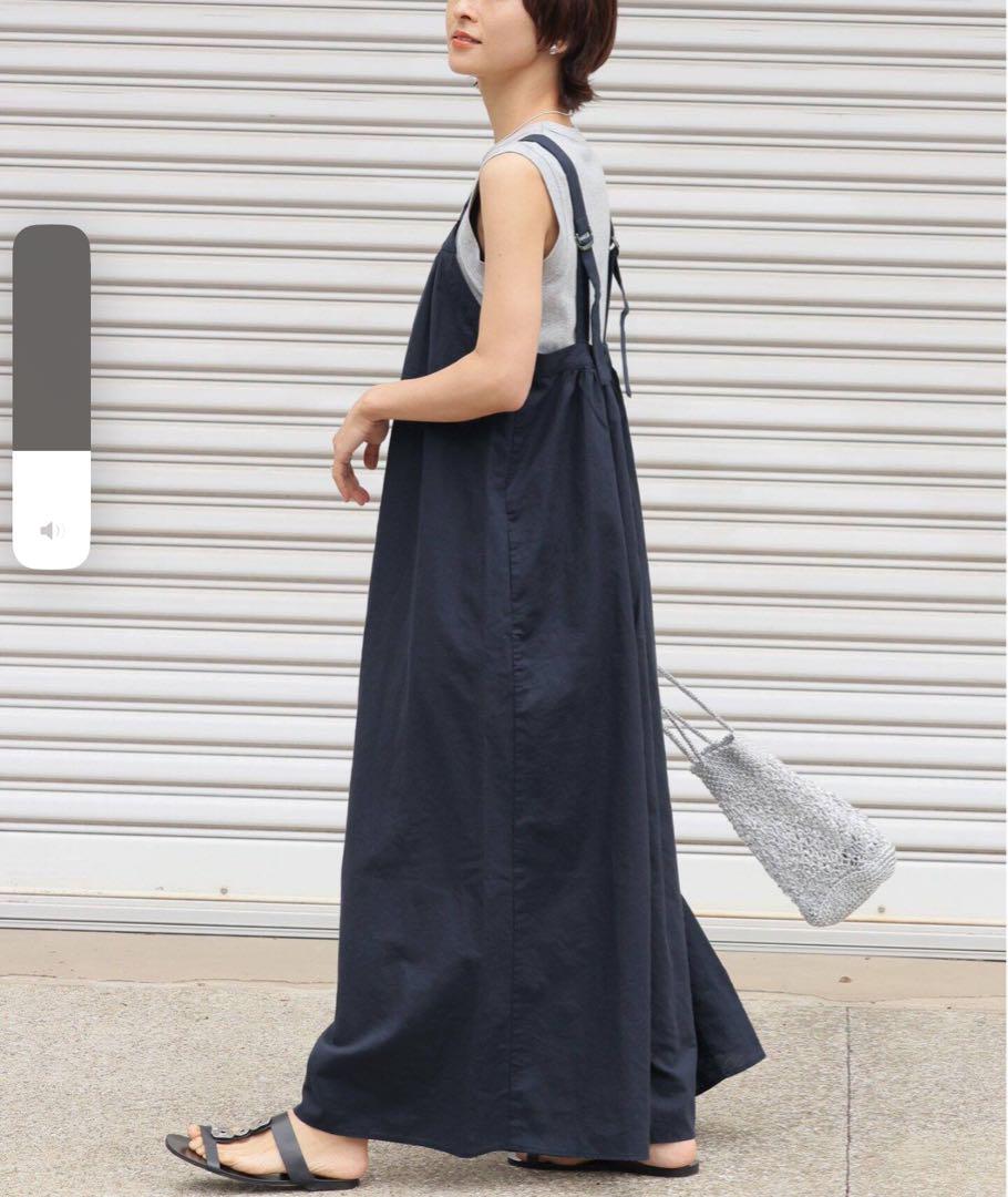 m plus様JOURNAL STANDARD relumeギャザーサロペット
