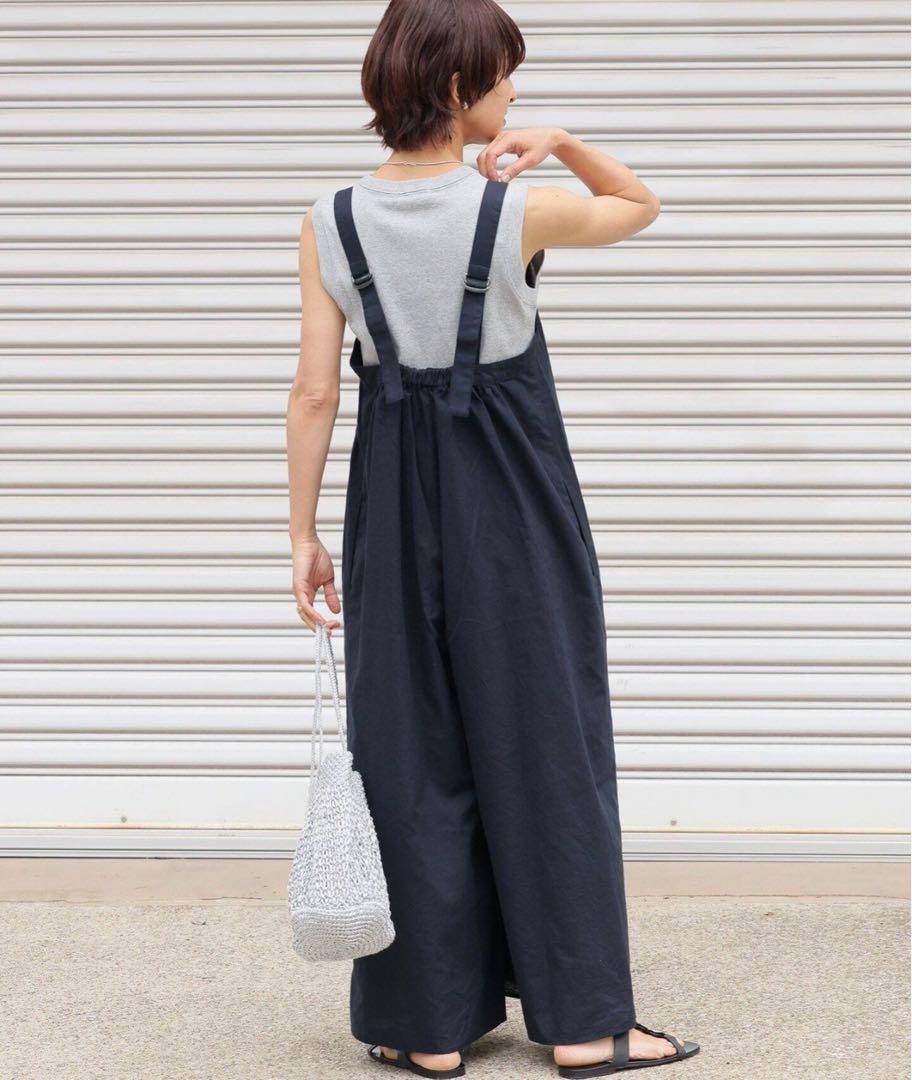 m plus様JOURNAL STANDARD relumeギャザーサロペット
