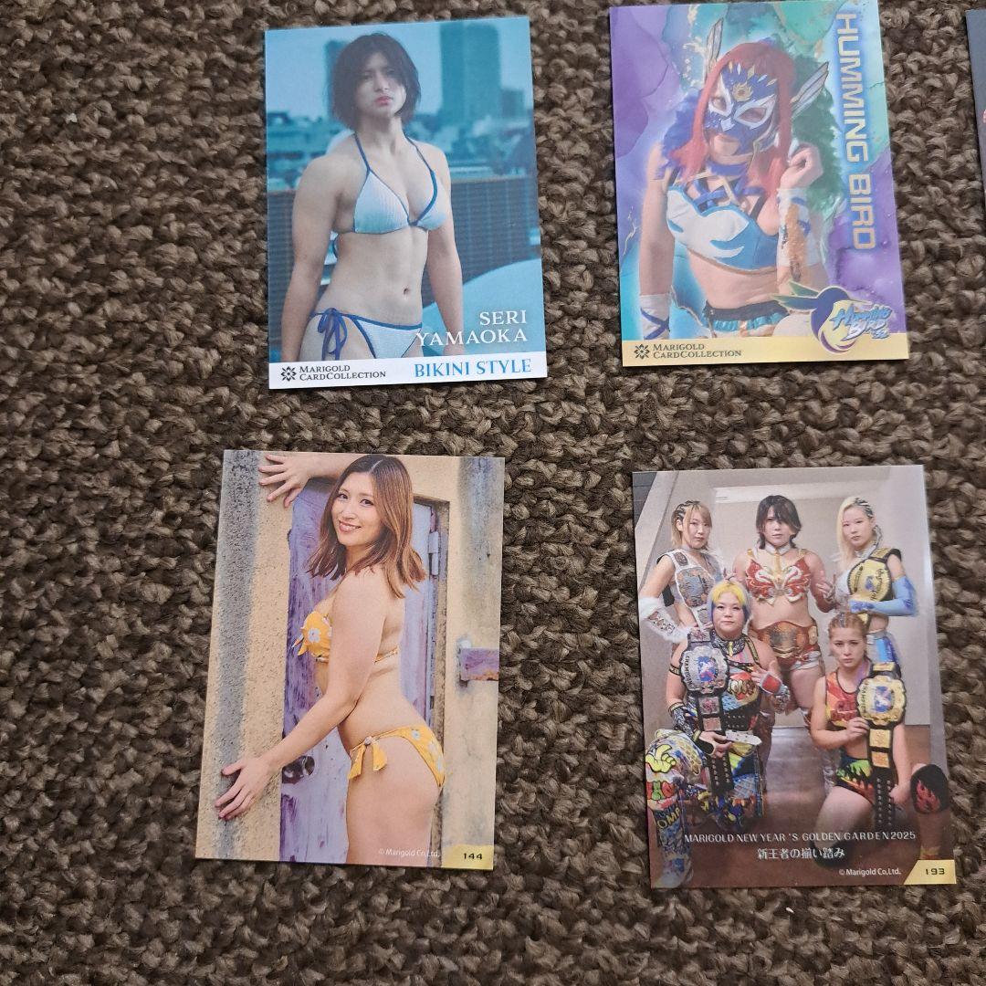 新品未使用】トレーディングカード15枚 女子プロレス マリー