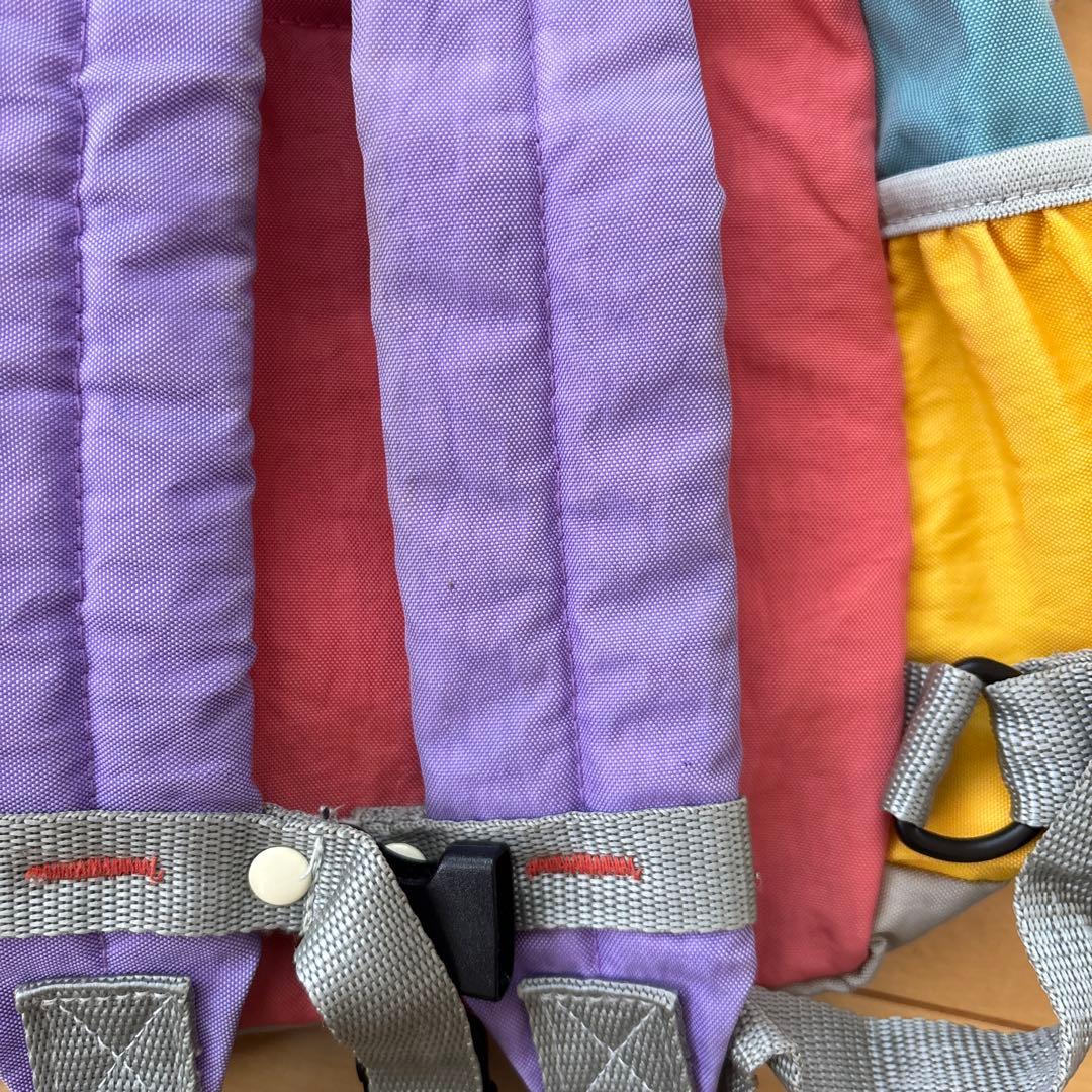 OCEAN GROUND マルチカラーリュック　XS