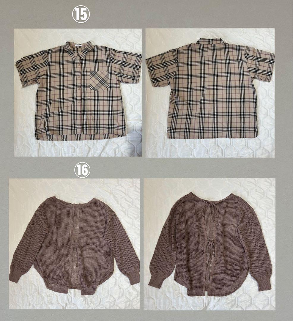 22点服まとめ売り レディース 春服 夏服 ベスト等