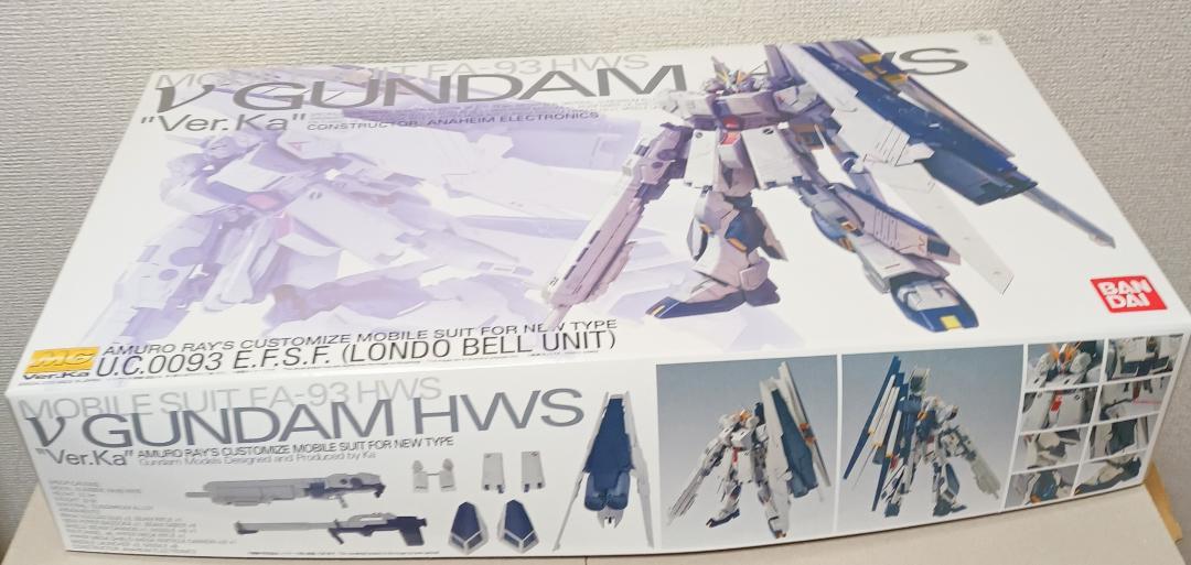 MG νガンダムHWS verKa　未開封新品