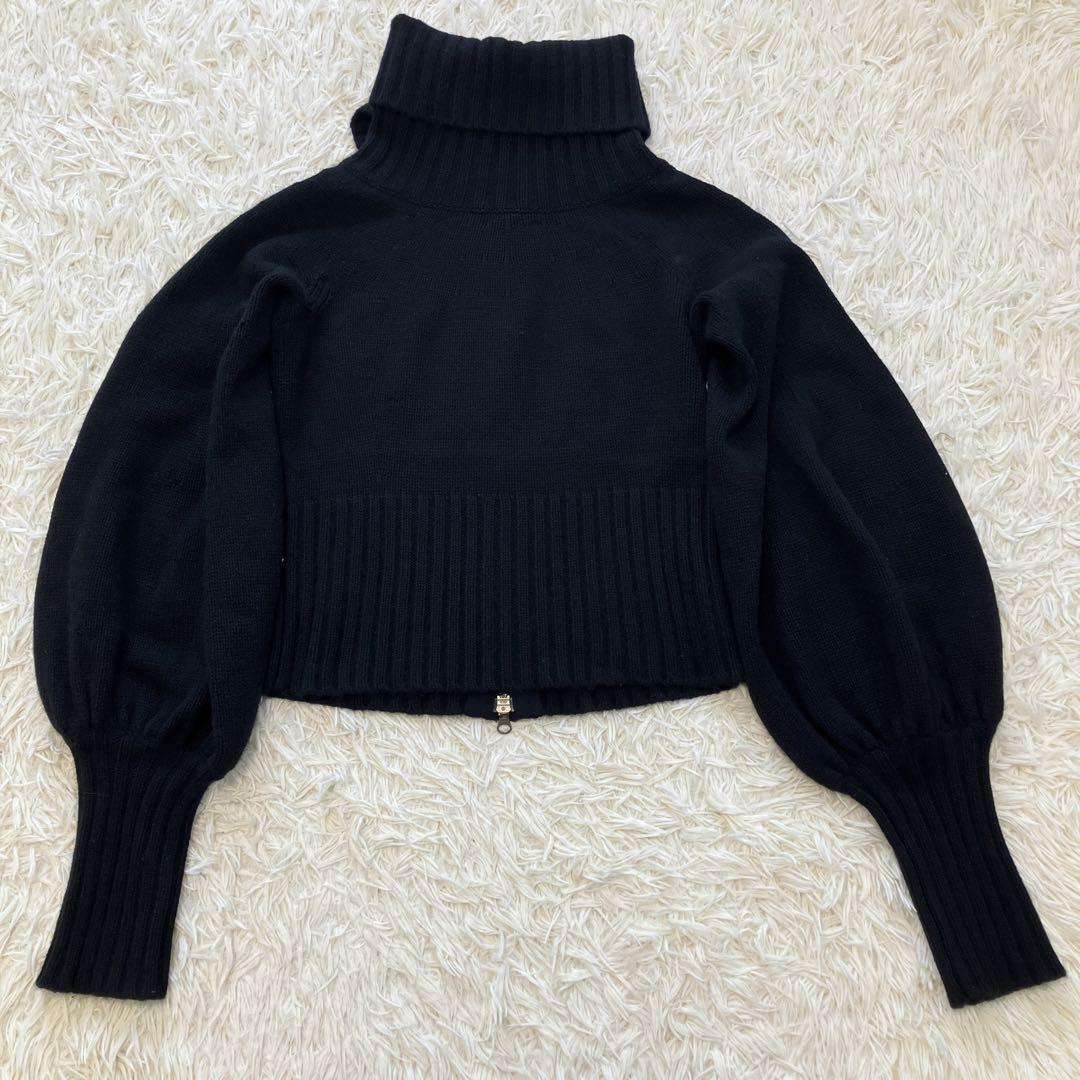 FOXEYカシミア100%ニット カーディガン ボレロ40サイズ
