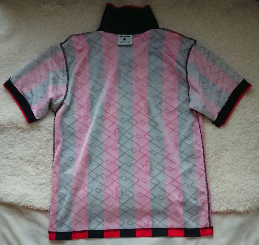 【サッカー】1994-1995 ACミラン ユニフォーム 【lotto】 サッカー】1994-1995 ACミラン ユニフォーム 【lotto】 - メルカリ