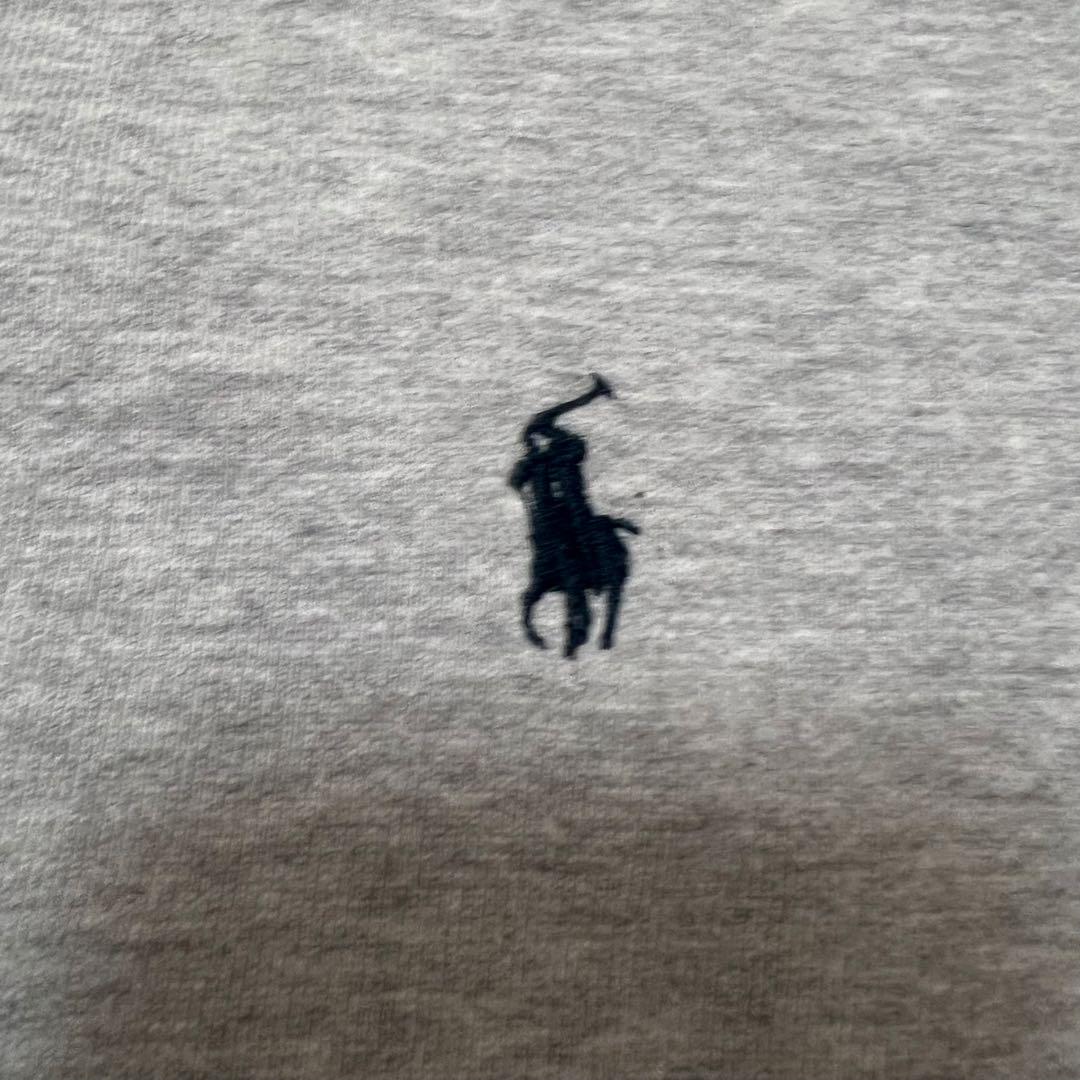 90s Polo by Ralph Lauren ロゴスウェット グレー L相当