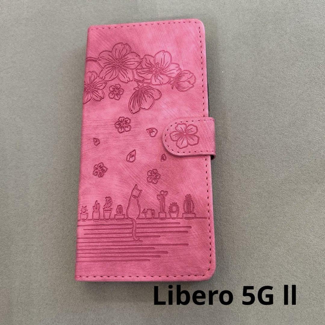 新品⭐️Libero 5G llスマホケース 手帳型ケース