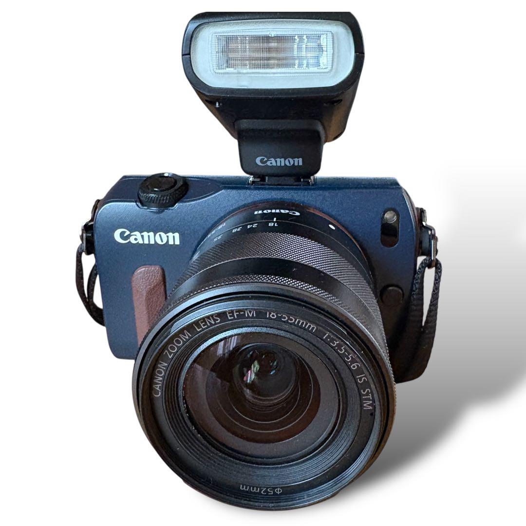 Canon EOS M ミラーレスカメラセット18-55mm 22mm レンズ