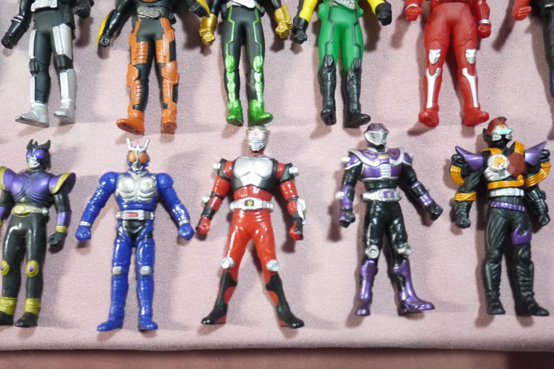 仮面ライダー　ミニソフビ　90体セット