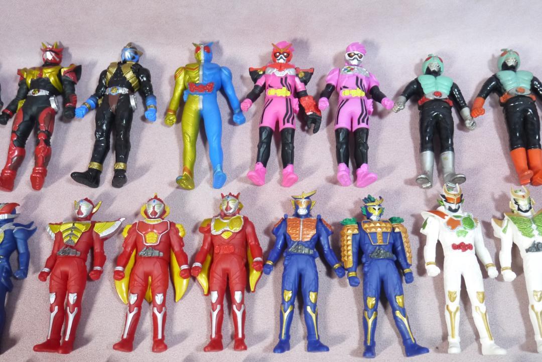 仮面ライダー　ミニソフビ　90体セット