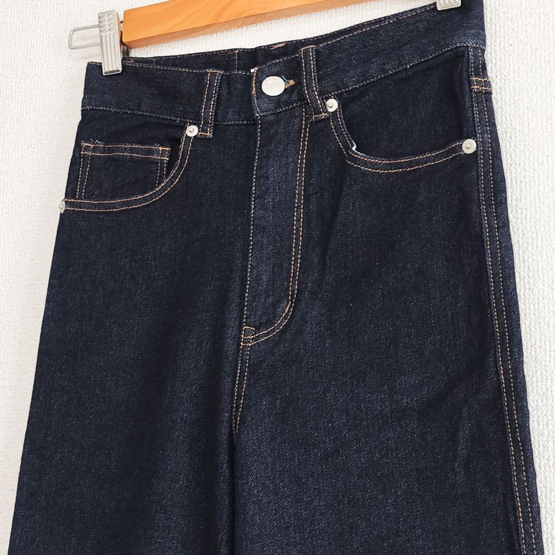 新品タグ付き COHINA DENIM スリムストレート 低身長 小柄さん