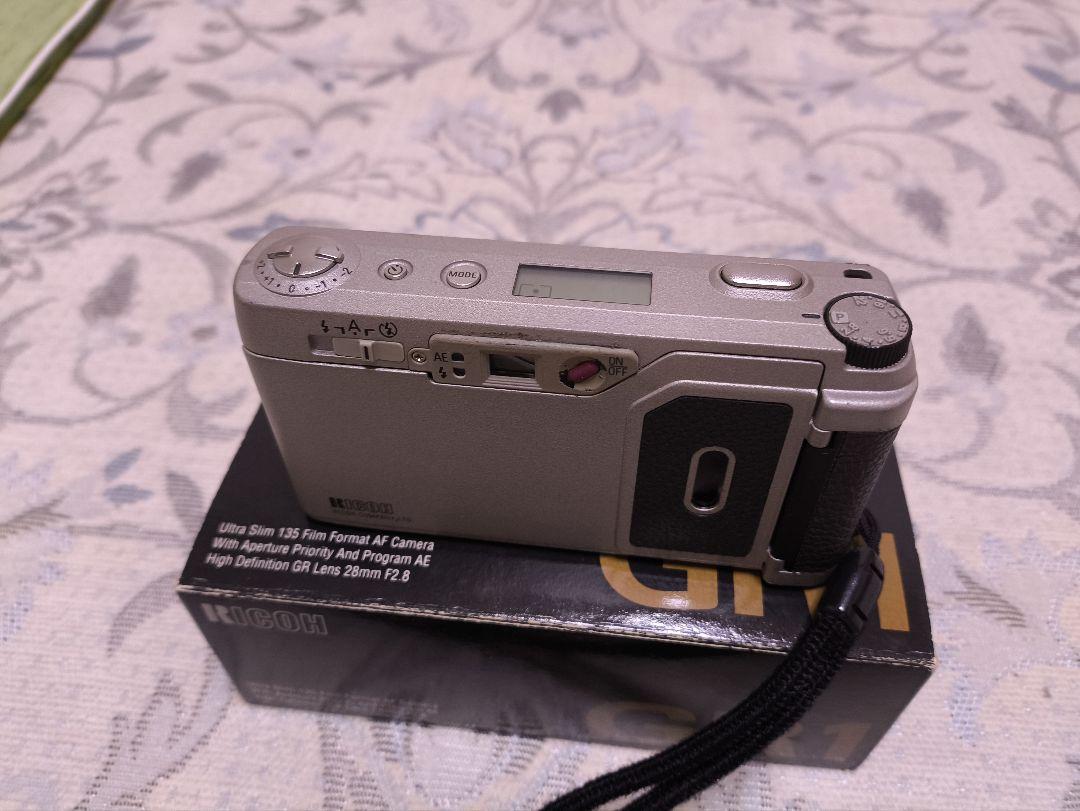 Ricoh GR1 コンパクトフィルムカメラ シルバー